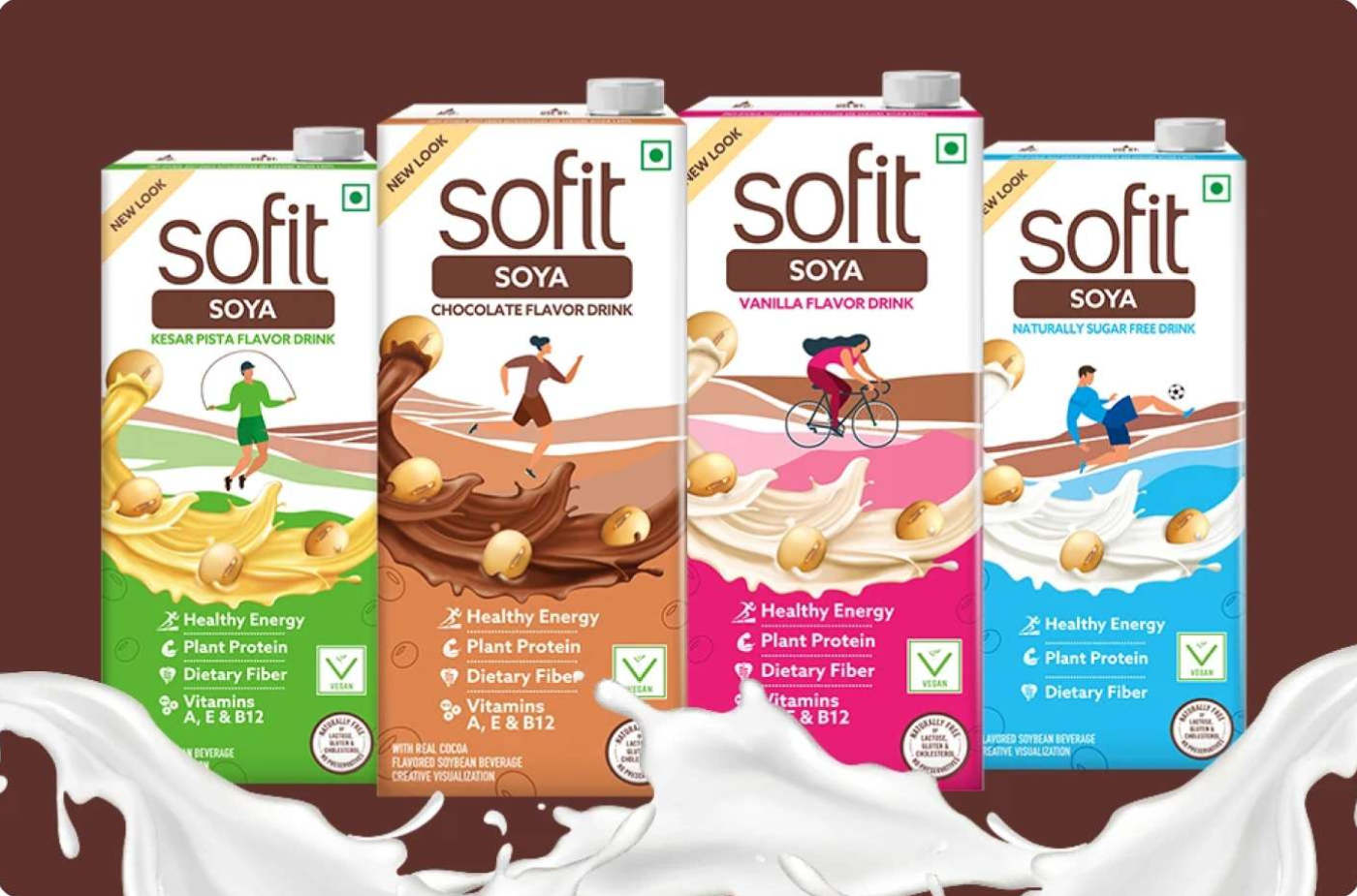 SOFIT soya milk market presence campaign by Communicate India